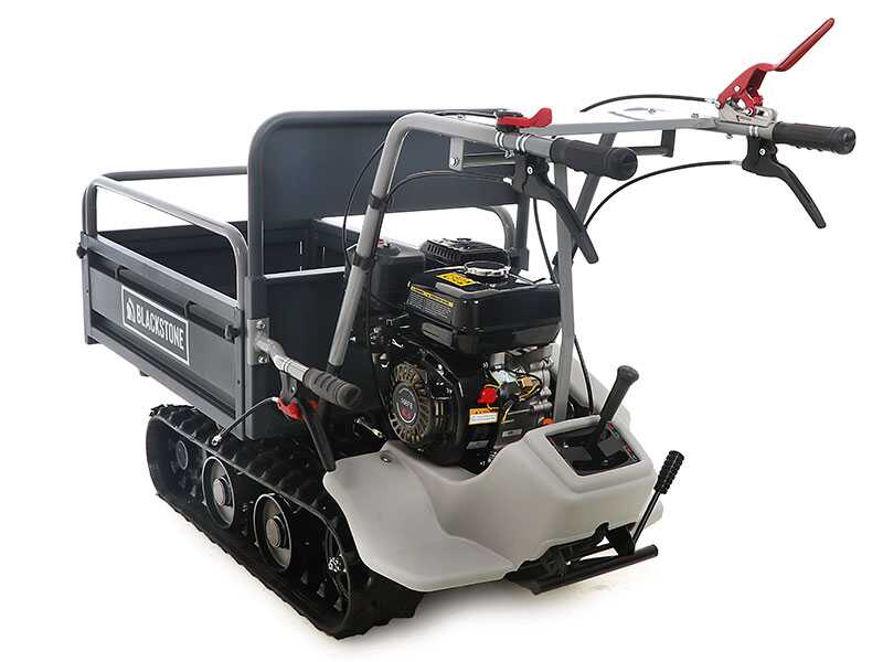 Carretilla con motor de orugas Blackstone TB 3250 E con caja extensible, carga 320 kg