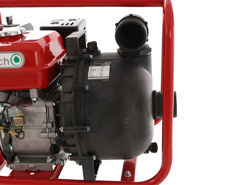 Motobomba de gasolina GeoTech LCP50 para productos qu&iacute;micos racores de 50 mm, 2 pulgadas