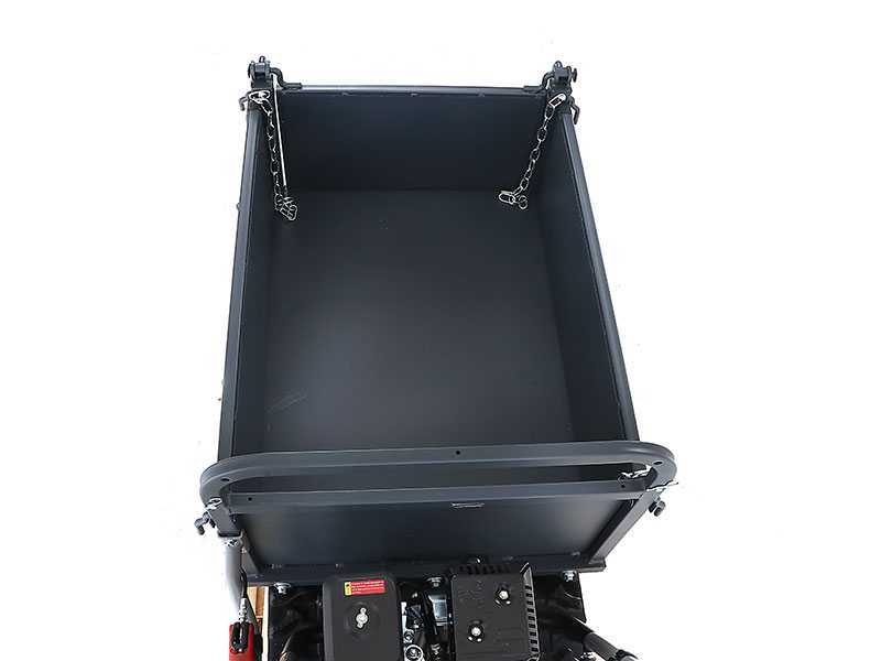 Carretilla con motor de orugas Blackstone TB 3250 F con caja extensible, capacidad 320 kg