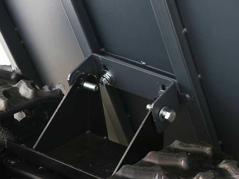 Carretilla con motor de orugas Blackstone TB 3250 F con caja extensible, capacidad 320 kg
