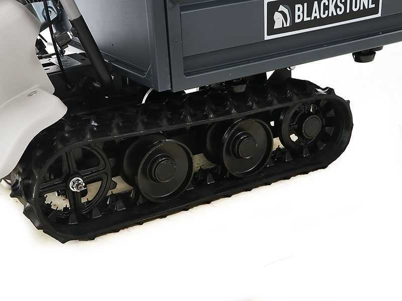 Carretilla con motor de orugas Blackstone TB 3250 F con caja extensible, capacidad 320 kg