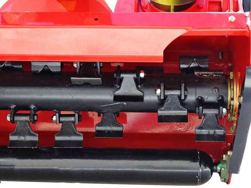 GeoTech Pro AKF130 - Trituradora lateral para tractor con brazo - Serie ligera