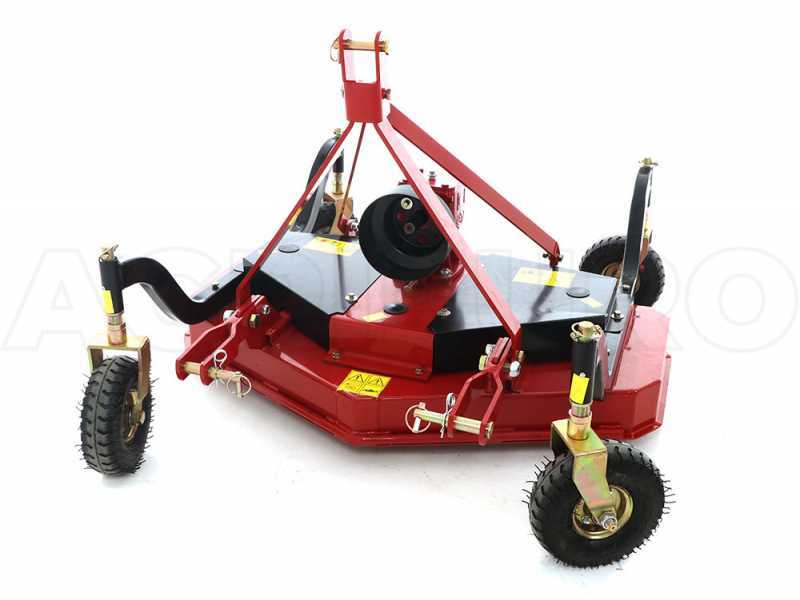 Geotech Pro TLP 120 - Cortac&eacute;sped para tractor - 3 rotores de 1 cuchilla