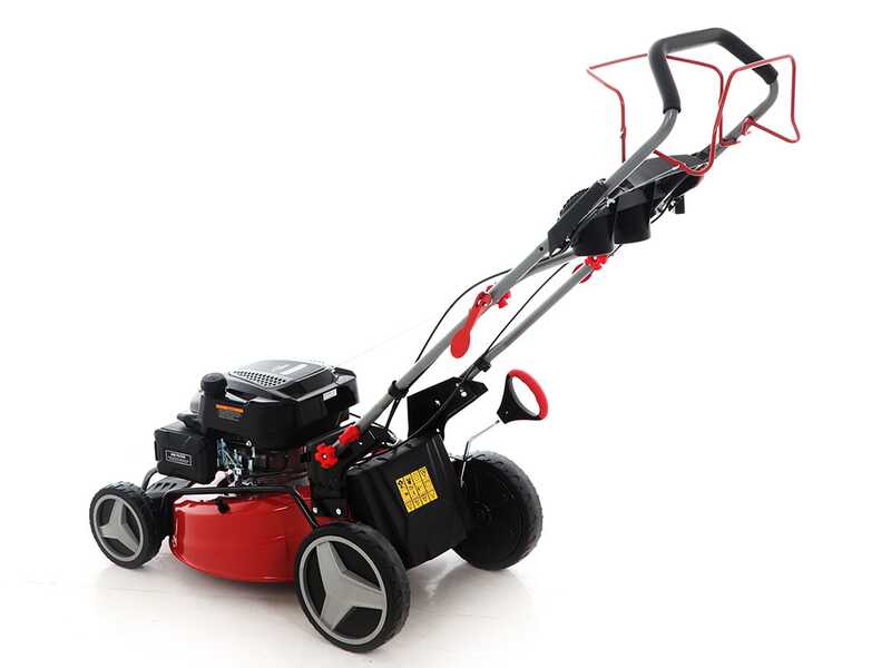 Cortac&eacute;sped autopropulsado GeoTech PRO S53-225 BMSGW 224cc, 4 en 1, cuchilla de 53 cm