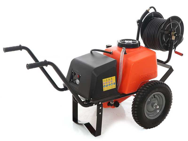 Carretilla fumigadora el&eacute;ctrica de bater&iacute;a Stocker 12V de 40 L