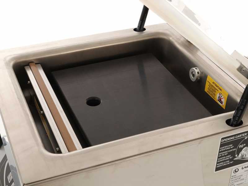Envasadora al vac&iacute;o de campana Euro 3200 Top Inox - Barra de soldadura de 30 cm
