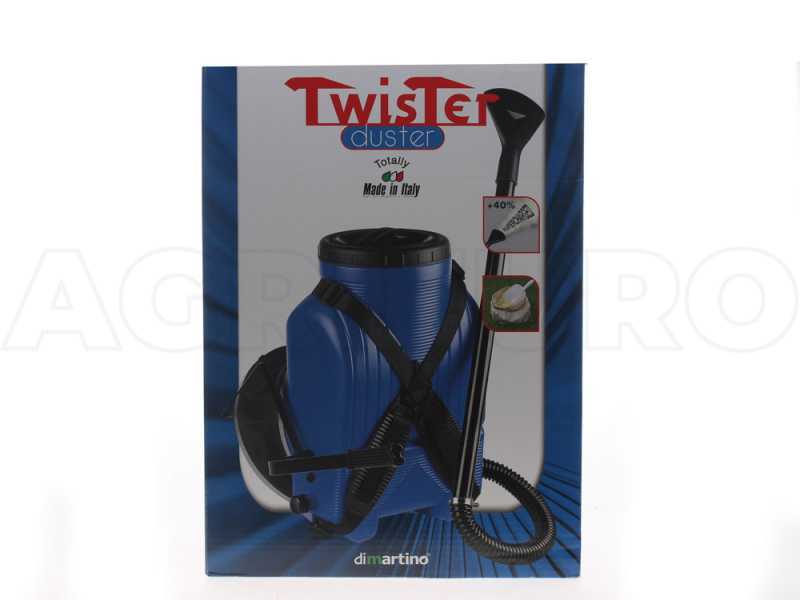 Di Martino Twister Duster - Sulfatadora manual - De mochila - para azufre 