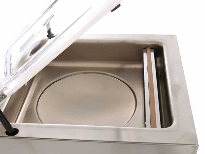 Envasadora al vac&iacute;o de campana Euro 4200 Top Inox - Barra de soldadura de 40 cm