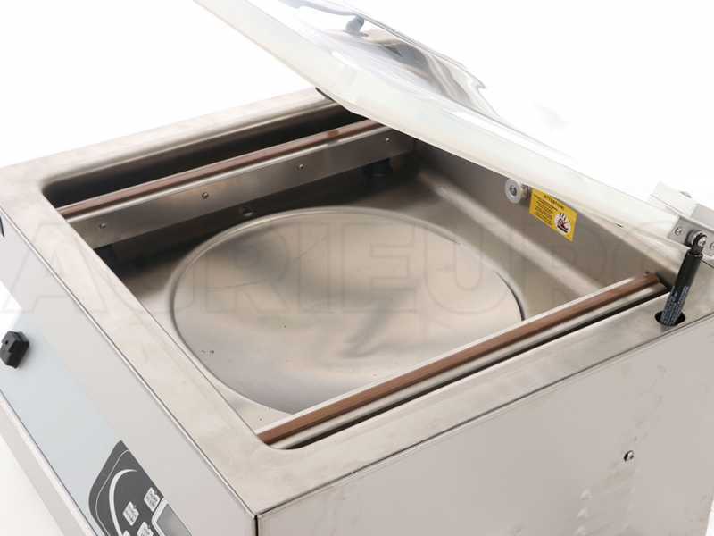 Envasadora al vac&iacute;o de campana Euro 4700 Top Inox - Barra de soldadura de 45 cm