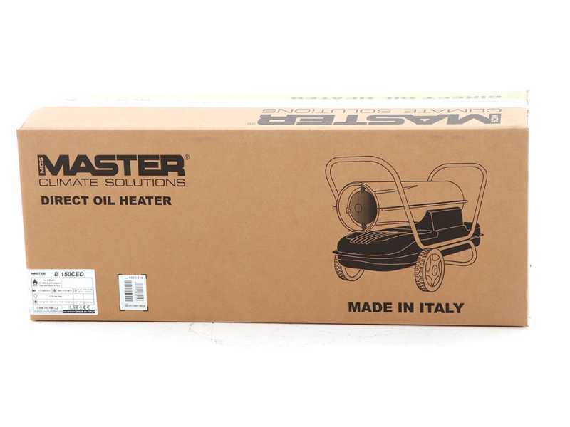 Master mod. B 150 CED - Generador de aire caliente de gas&agrave;oleo directo - 44 kw