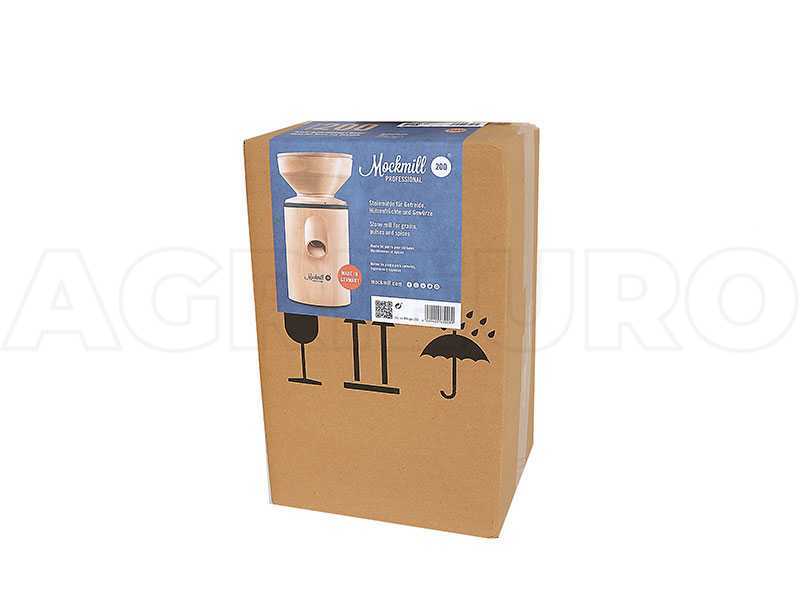 Mockmill Professional 200 - Molino de harina de madera y HI-MAC - 600W