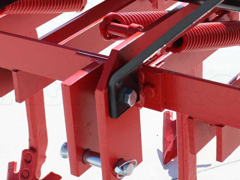 Cultivador de muelles serie pesada reforzado - CMPR7 - Ancho de trabajo 175 cm - 7 Rejas