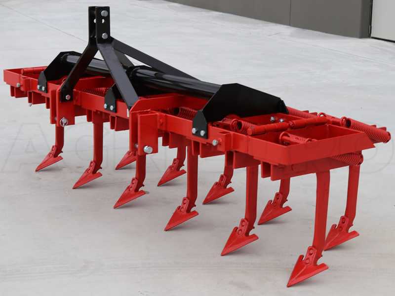 Cultivador de muelles serie pesada reforzado - CMPR11/9 - Ancho de trabajo 270 cm - 11 Rejas