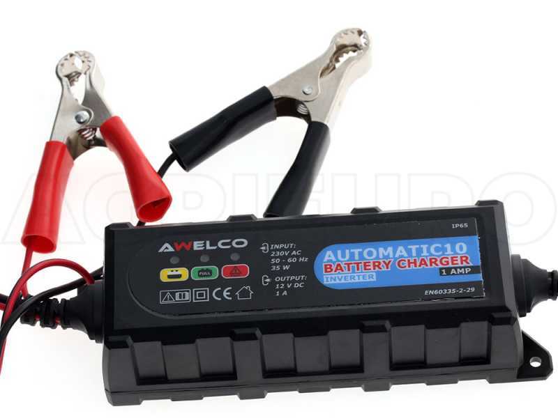 Awelco Automatic 10 - Cargador de bater&iacute;a inverter autom&aacute;tico - 12V - bater&iacute;a hasta 30A