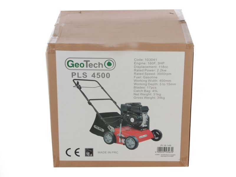 GeoTech Pro PLS 6000 Evo - Escarificador de gasolina de cuchillas fijas
