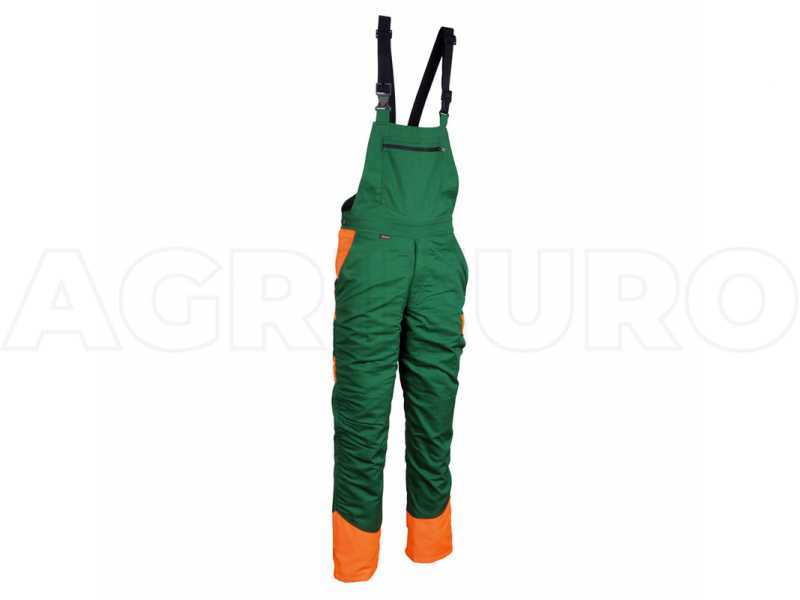 Peto de trabajo anticorte de seguridad para motosierra SECURE CUT talla S