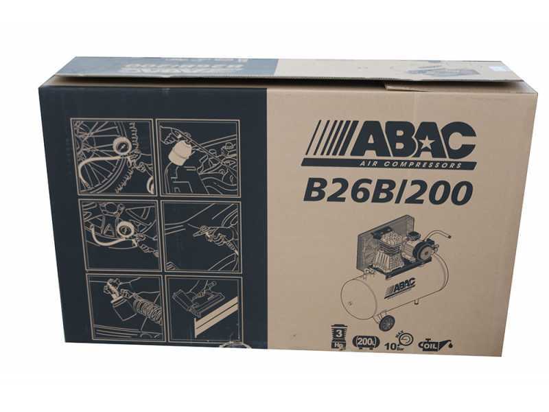 Abac B26B/200 CM3 - Compresor aire de correa - 200 L arie comprimido