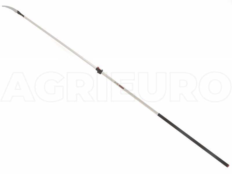 Serrucho curvo de 330 mm con p&eacute;rtiga telesc&oacute;pica ovalada de aluminio de 4 m Archman Art. 24+69