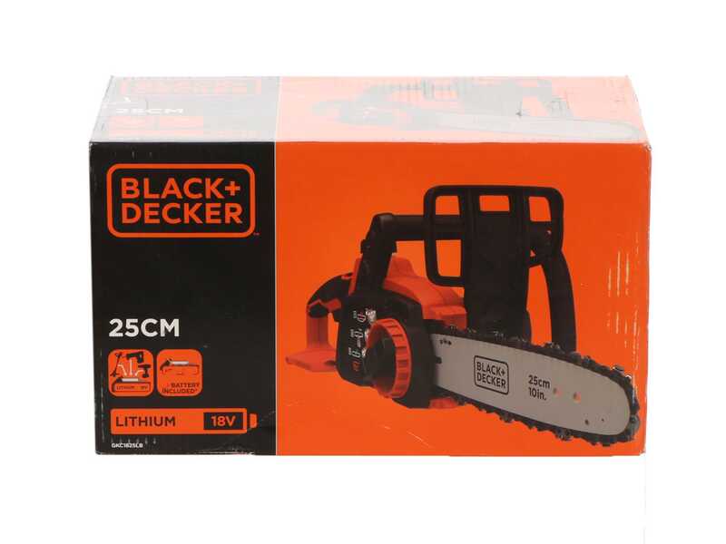 Black &amp; Decker GKC1825L20-QW - Electrosierra con bater&iacute;a de 18V 2Ah + bater&iacute;a 18V 2Ah gratis