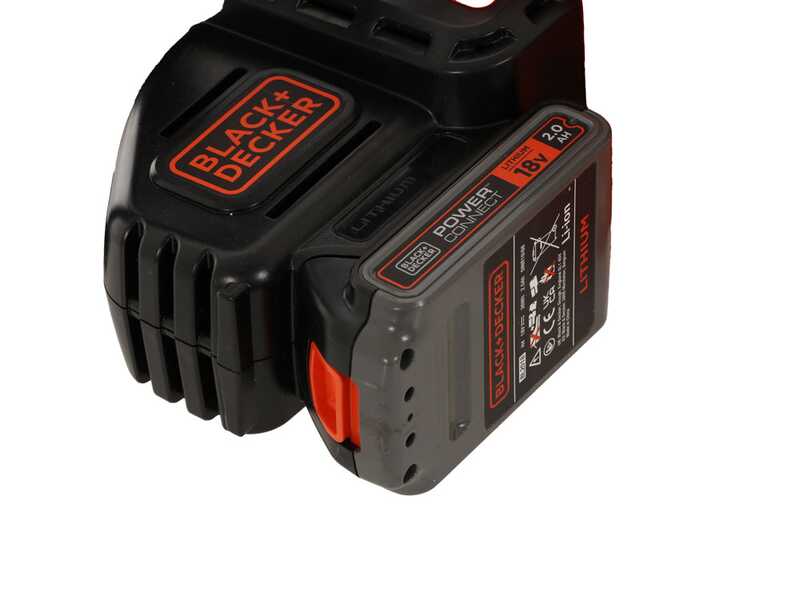 Black &amp; Decker GKC1825L20-QW - Electrosierra con bater&iacute;a de 18V 2Ah + bater&iacute;a 18V 2Ah gratis