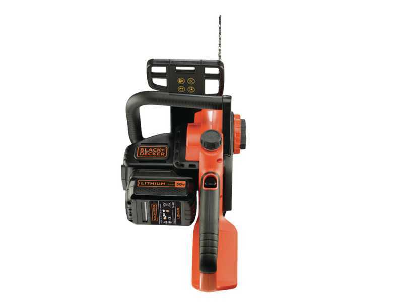 Black &amp; Decker GKC3630L20-QW - Electrosierra con bater&iacute;a de litio 36V 2Ah - Espada de 30cm