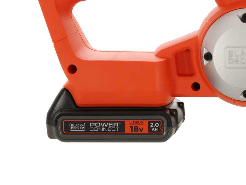 Black &amp; Decker GKC1820L20-QW - Electrosierra - Bater&iacute;a de litio de 18V 2Ah - Espada de 35 cm