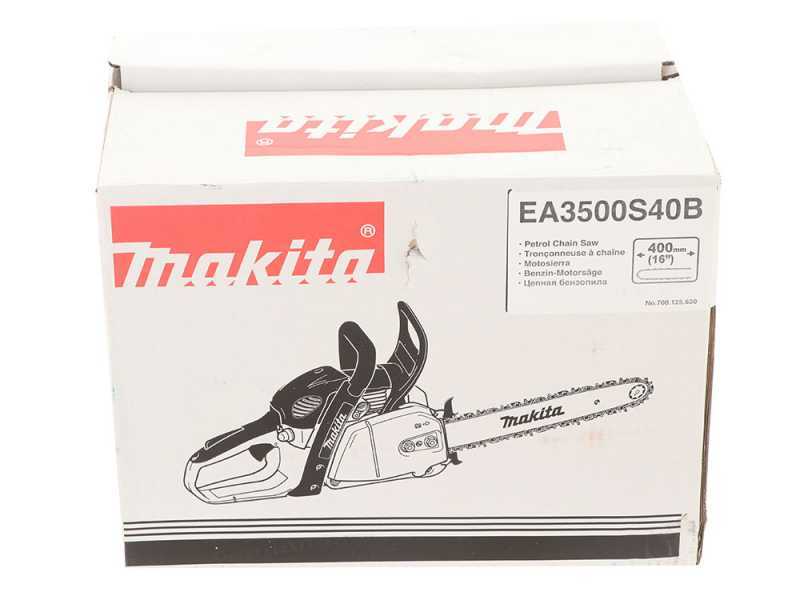 Motosierra de mezcla Makita EA3500S40B con barra est&aacute;ndar de 40 cm, empu&ntilde;adura doble
