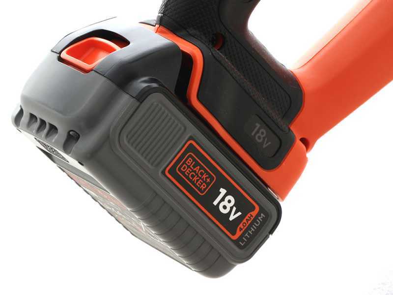 Cortasetos el&eacute;ctrico de bater&iacute;a Black &amp; Decker GTC18504PC-QW 18V - bater&iacute;a 4Ah - cuchillas 50 cm de acero