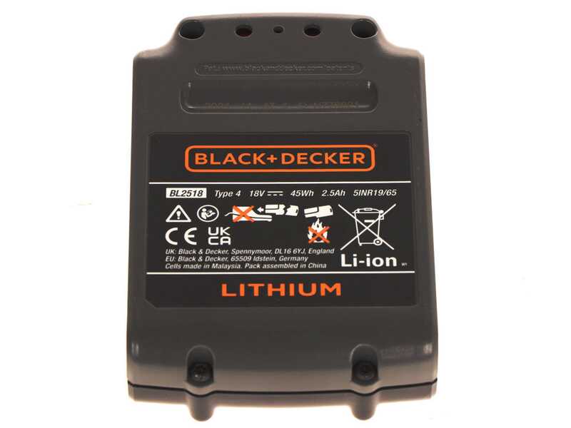 Black &amp; Decker STC1820EPC-QW - Cortabordes de bater&iacute;a 18V 2Ah + bater&iacute;a 18V 2Ah gratis