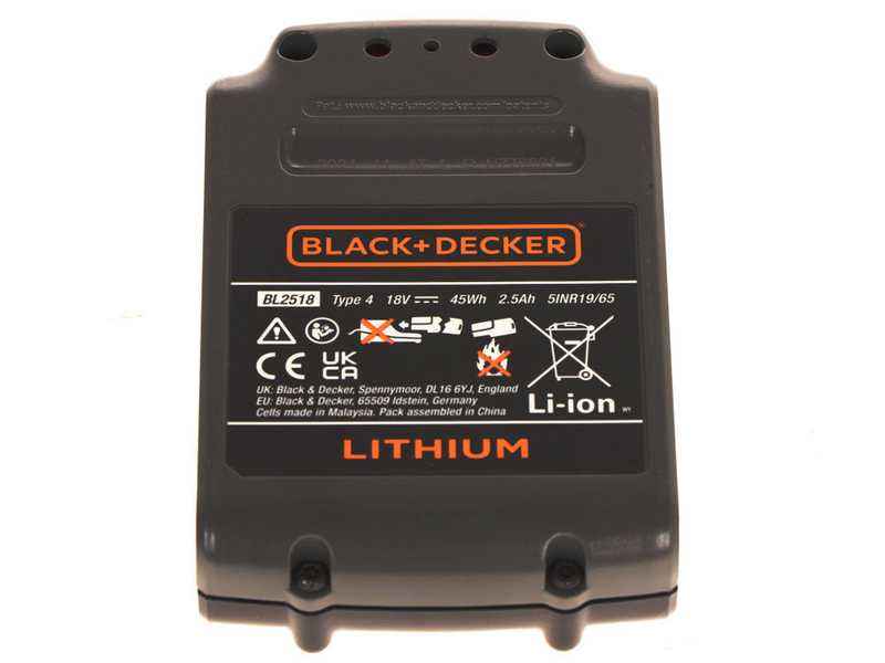 Black &amp; Decker STC1820EPC-QW - Cortabordes de bater&iacute;a - 18V 2Ah 