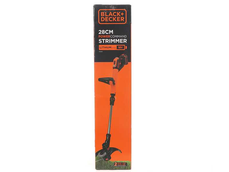Black &amp; Decker STC1840EPC-QW - Cortabordes de bater&iacute;a 18V 4Ah + bater&iacute;a 18V 2Ah gratis