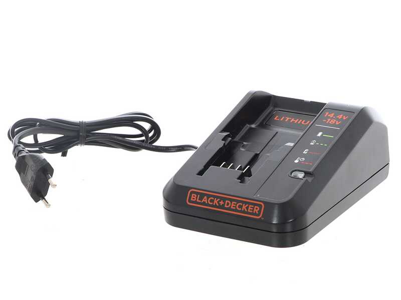 Black &amp; Decker STC1840EPC-QW - Cortabordes de bater&iacute;a 18V 4Ah + bater&iacute;a 18V 2Ah gratis