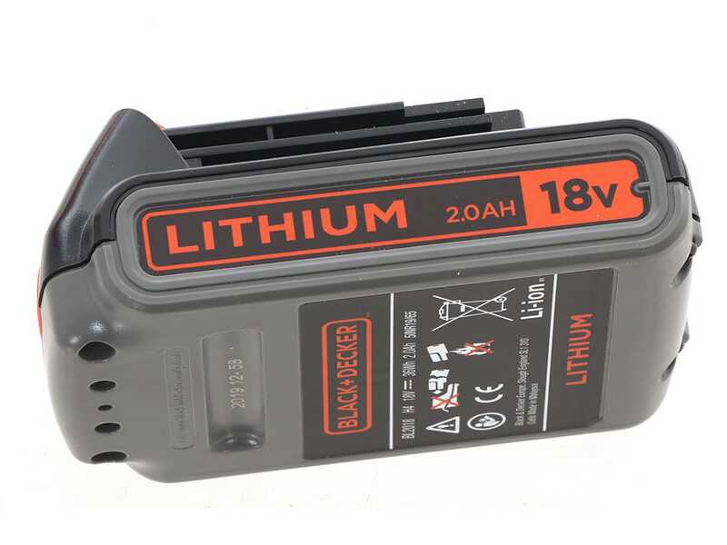 Cortasetos el&eacute;ctrico de bater&iacute;a Black &amp; Decker GTC18502PC-QW 18V 2Ah + bater&iacute;a 18V 2Ah gratis - cuchillas 50 cm