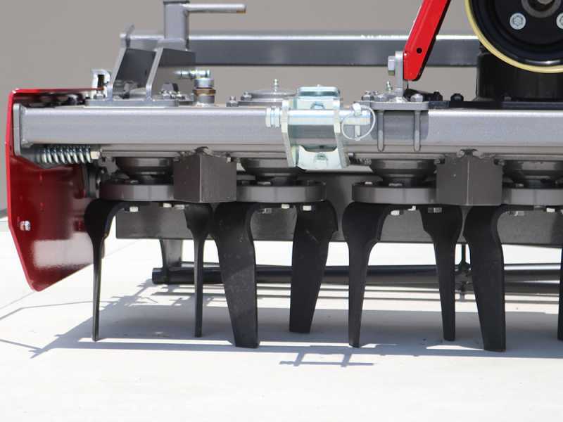 Grada rotativa RF130 - ancho de trabajo 130 cm - 12 cuchillas Serie ligera - Rodillo de jaula