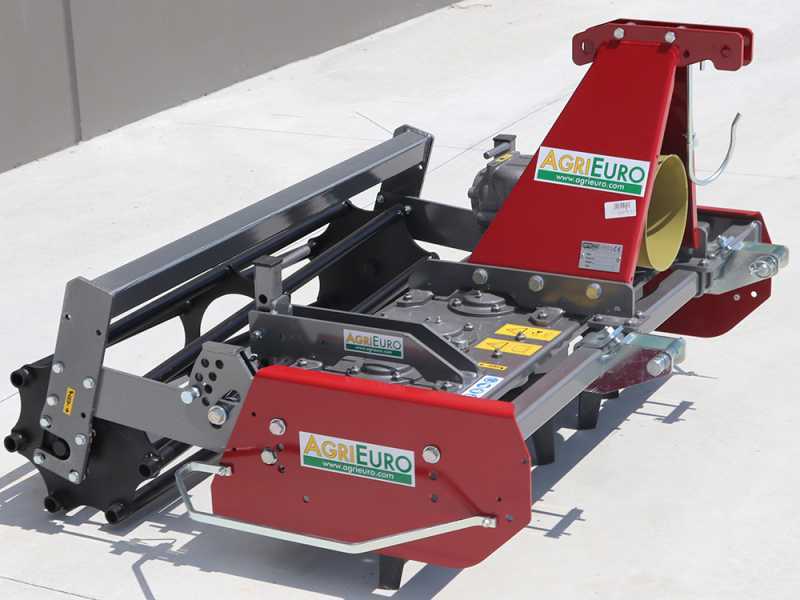 Grada rotativa RF130 - ancho de trabajo 130 cm - 12 cuchillas Serie ligera - Rodillo de jaula