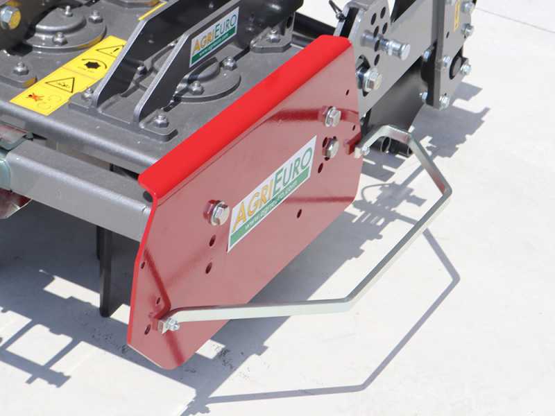 Grada rotativa RF130 - ancho de trabajo 130 cm - 12 cuchillas Serie ligera - Rodillo de jaula