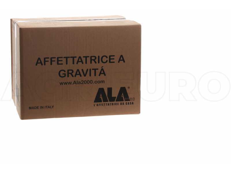 Cortadora de fiambre ALA 2000 GP195R ROSSA - cuchilla templada195 mm - Motor el&eacute;ctrico 140 W