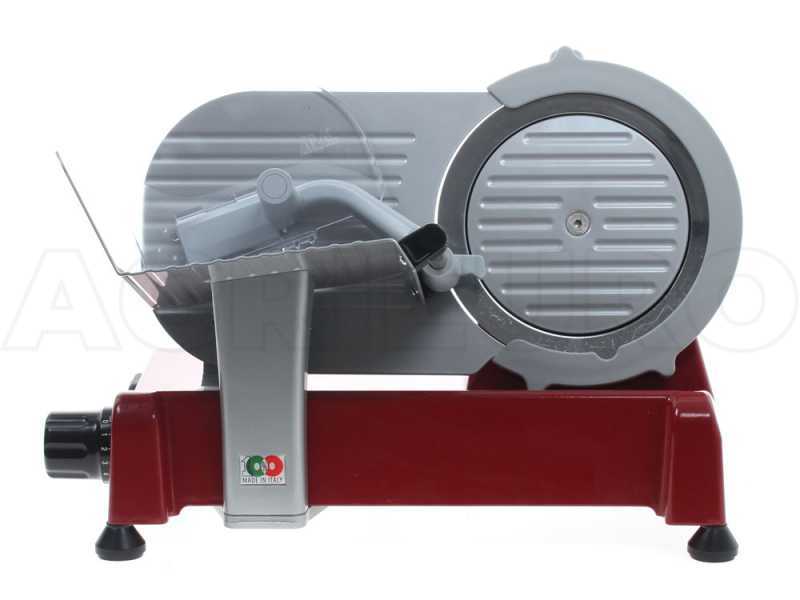 Cortadora de fiambre ALA 2000 GP195R ROSSA - cuchilla templada195 mm - Motor el&eacute;ctrico 140 W