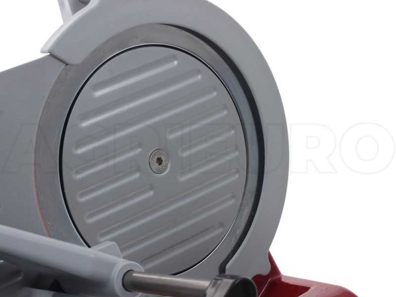 Cortadora de fiambre ALA 2000 GP195R ROSSA - cuchilla templada195 mm - Motor el&eacute;ctrico 140 W