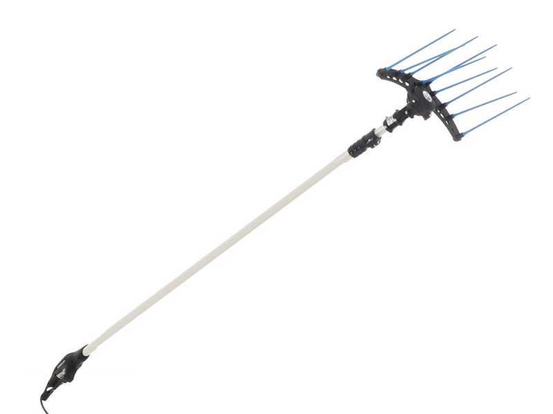 Campagnola HERCULES 58V - P&eacute;rtiga de aluminio de 185-270 cm - Vareador de aceitunas el&eacute;ctrico de bater&iacute;a
