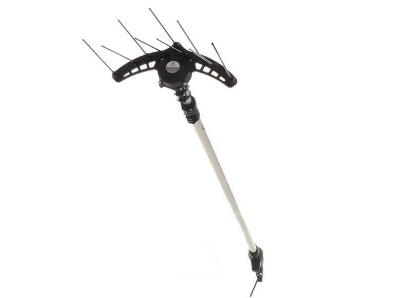 Campagnola HERCULES 58V - P&eacute;rtiga de aluminio de 150/220 cm - Vareador de aceitunas el&eacute;ctrico de bater&iacute;a