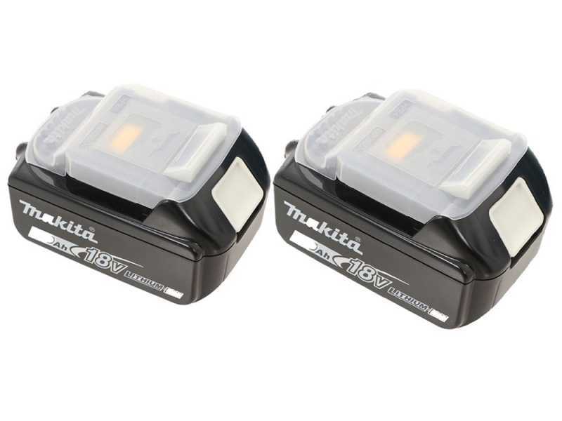 Makita DUC122RTE - Electrosierra de bater&iacute;a 2 x 18V 5Ah - Espada de 11.5 cm 
