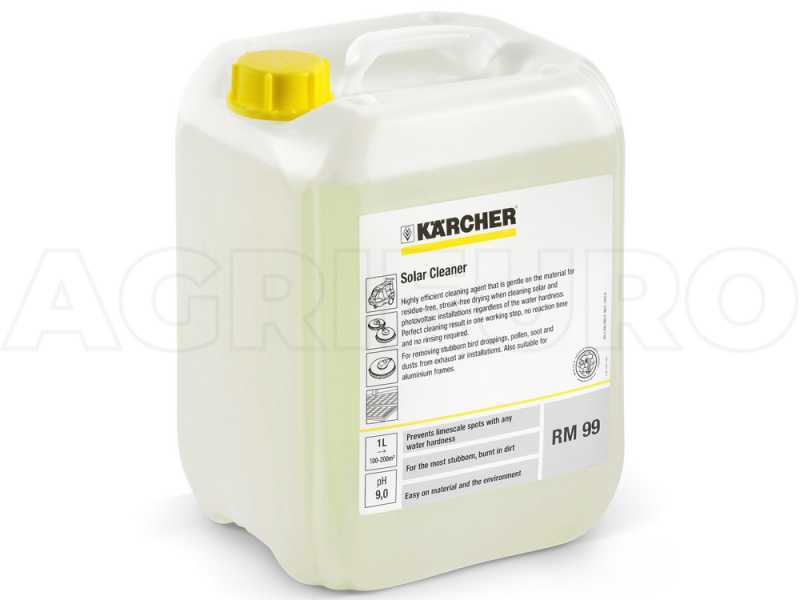 Detergente para la limpieza de paneles solares RM 99