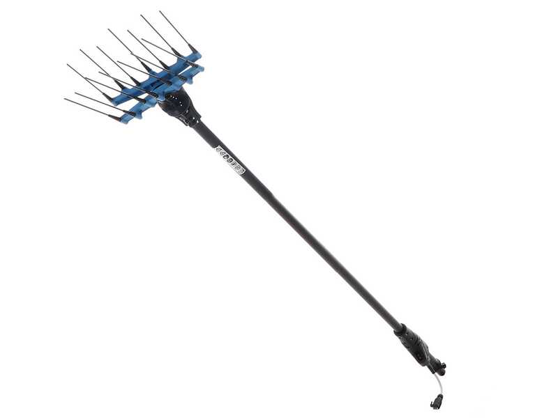 Aima MIRAGE AF 12V - Vareador de aceitunas el&eacute;ctrico de bater&iacute;a de 193-273 cm - P&eacute;rtiga + barra alargadora