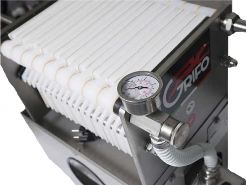 Grifo Professional FCP30-Olio - Filtro para aceite de cartones con carro - Bomba de acero inoxidable