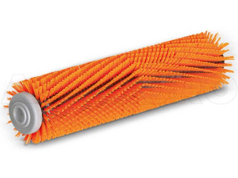 RODILLO CEPILLO NARANJA, MEDIO-DURO, 300&not;MM