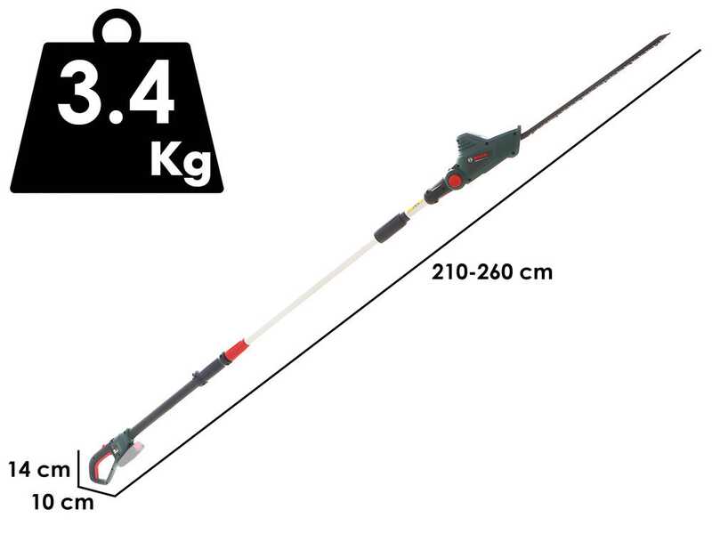 Cortasetos el&eacute;ctrico Bosch UniversalHedgePole 18 con barra telesc&oacute;pica - SIN BATER&Iacute;A