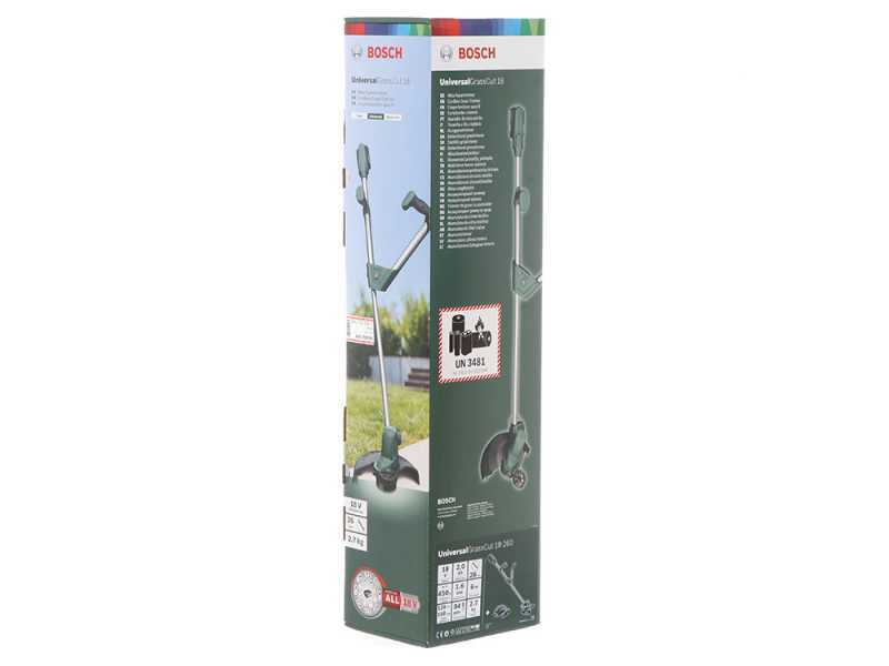 Bosch UniversalGrassCut 18-260 - Cortabordes de bater&iacute;a - BATER&Iacute;A Y CARGADOR NO EST&Aacute;N INCLUIDOS - 06008C1D01