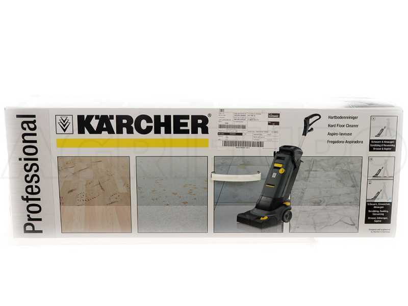 Fregadora de suelos COMPACTA Karcher Pro BR 30/4 C - Superficies de hasta 200 m&sup2;/H - 820 W