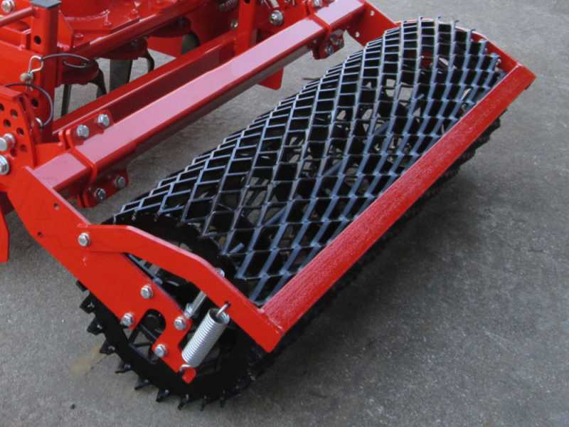 Grada rotativa RH170 - ancho de trabajo 170 cm - 16 cuchillas. Serie media - Rodillo de red